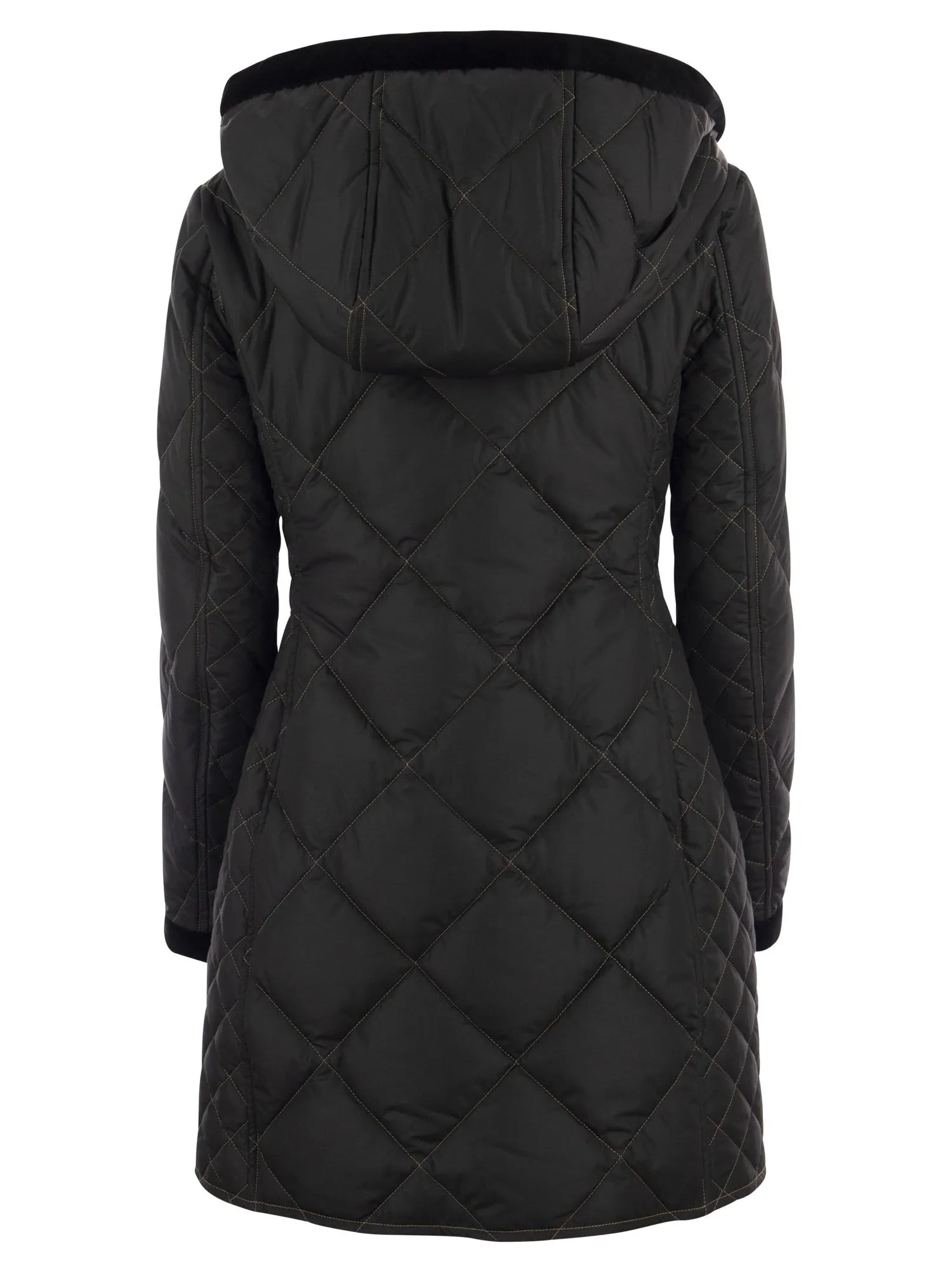 Fay Virginia Quilted Coat with Hood Fay