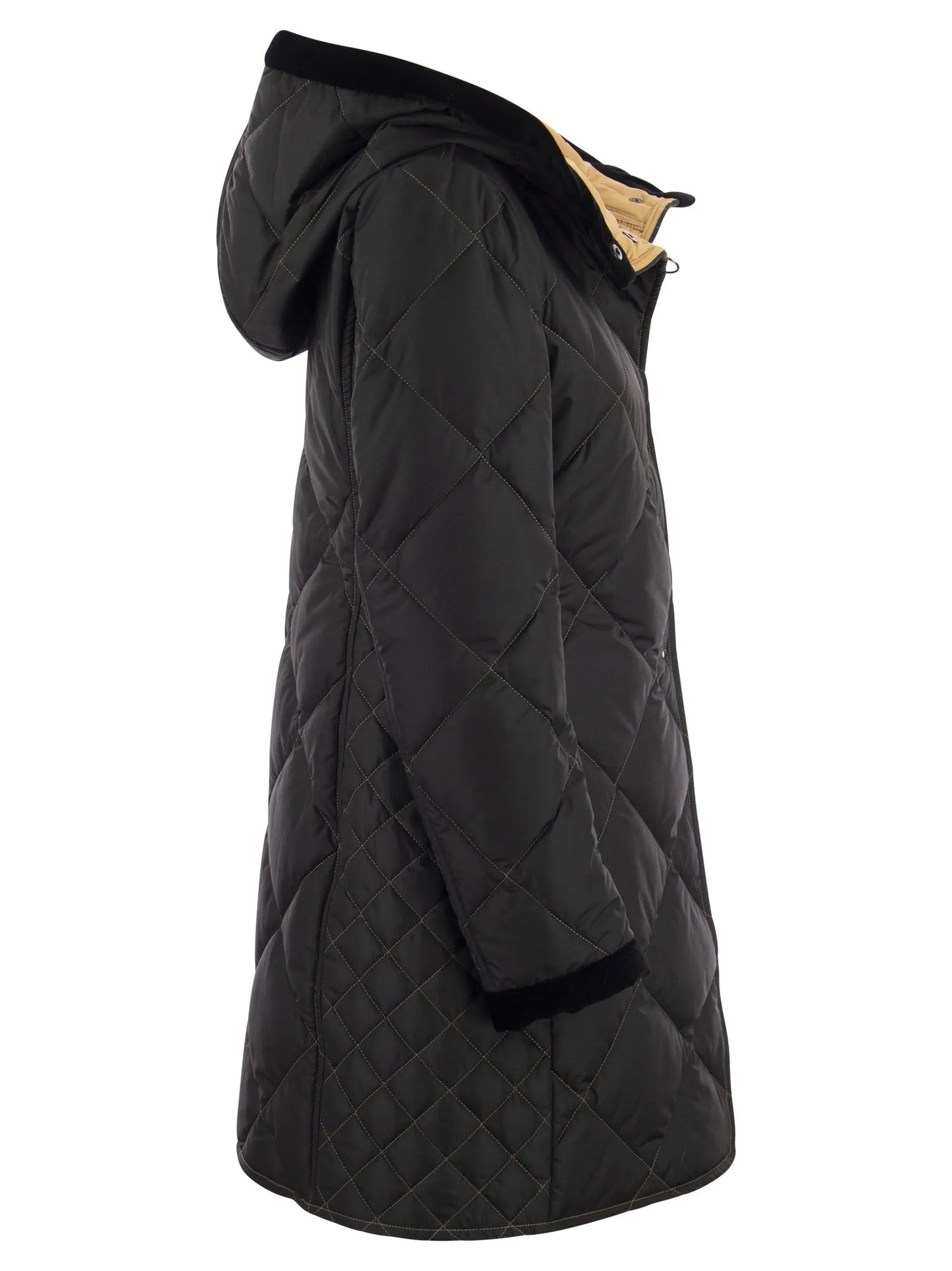 Fay Virginia Quilted Coat with Hood Fay