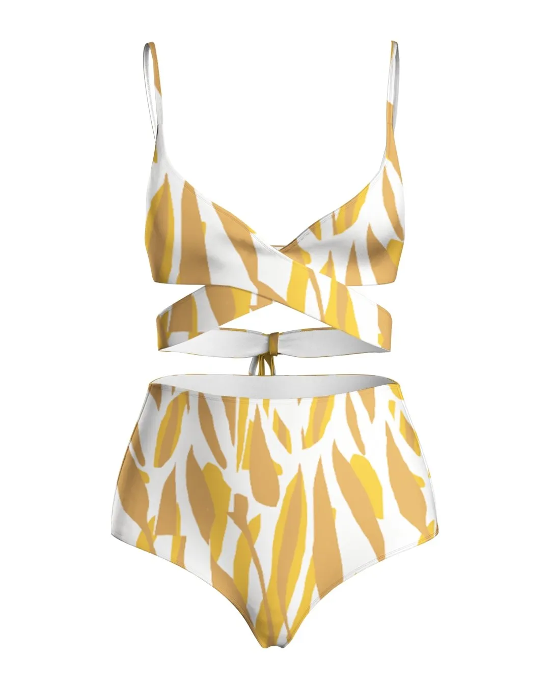 Idya Swimsuit Jardin Mustard