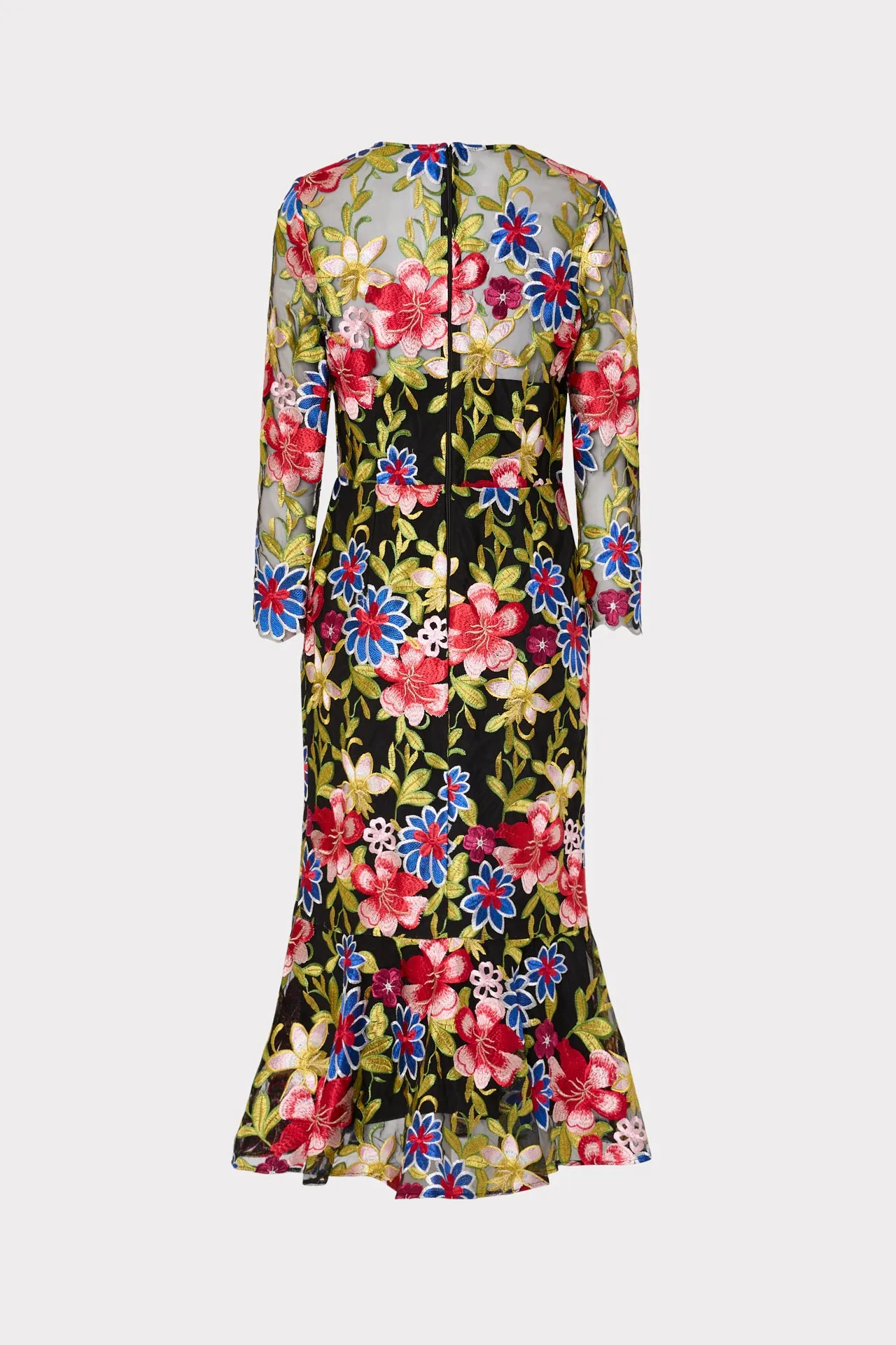 Floral Embroidery Dress named Rosalind