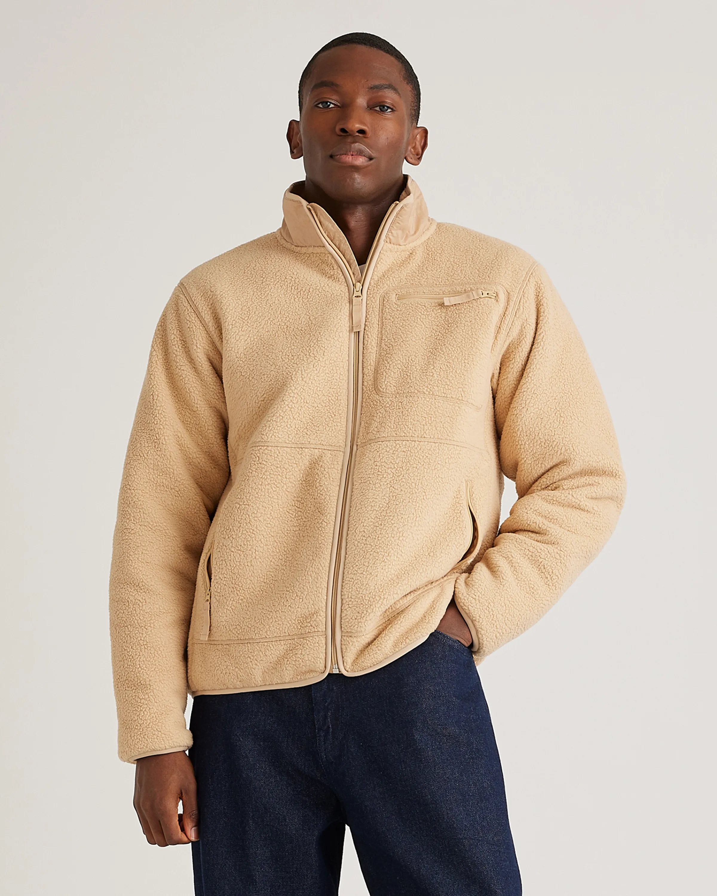 Sherpa Full Zip Jacket