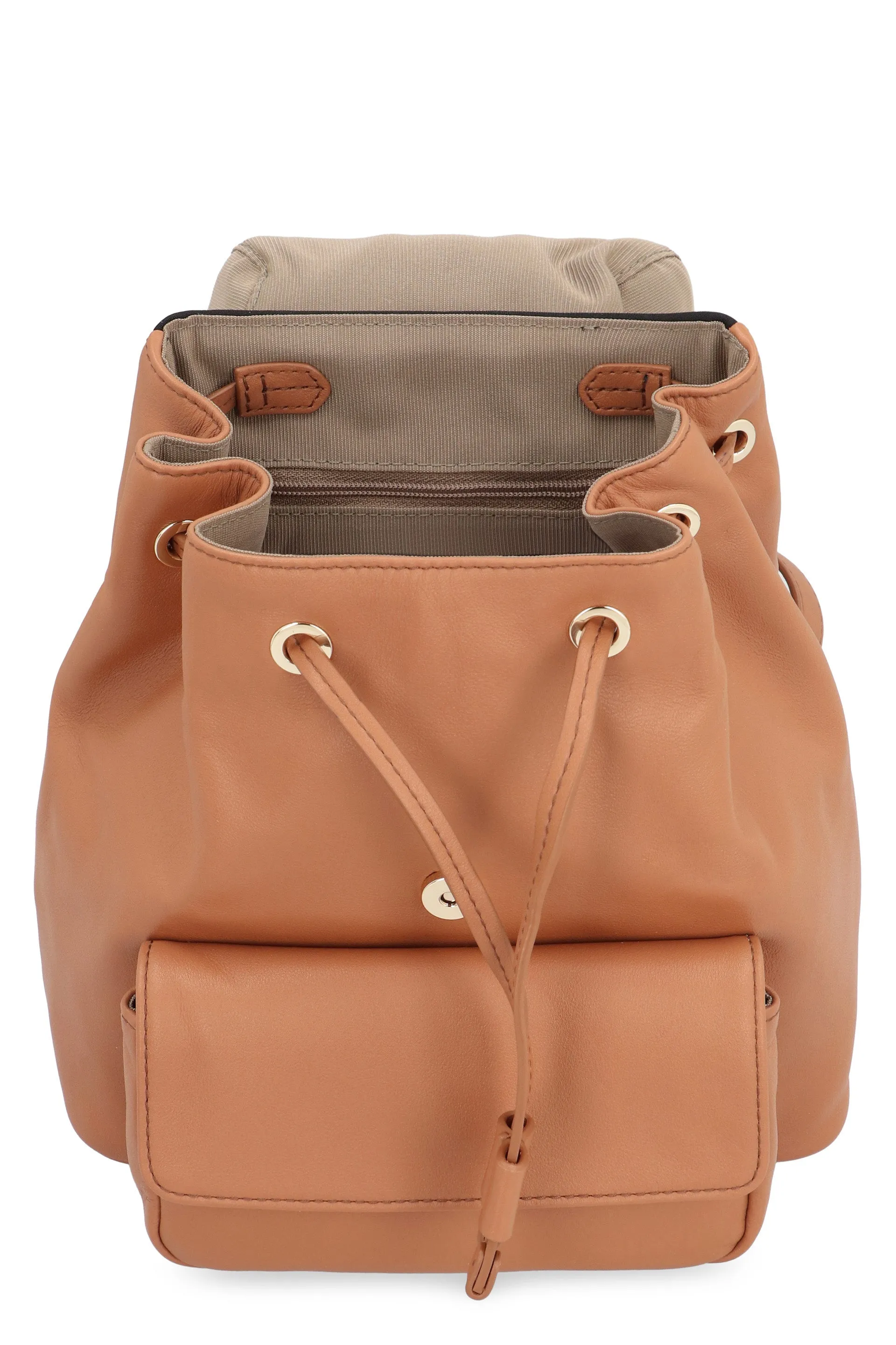 Furla Flow S Leather Backpack