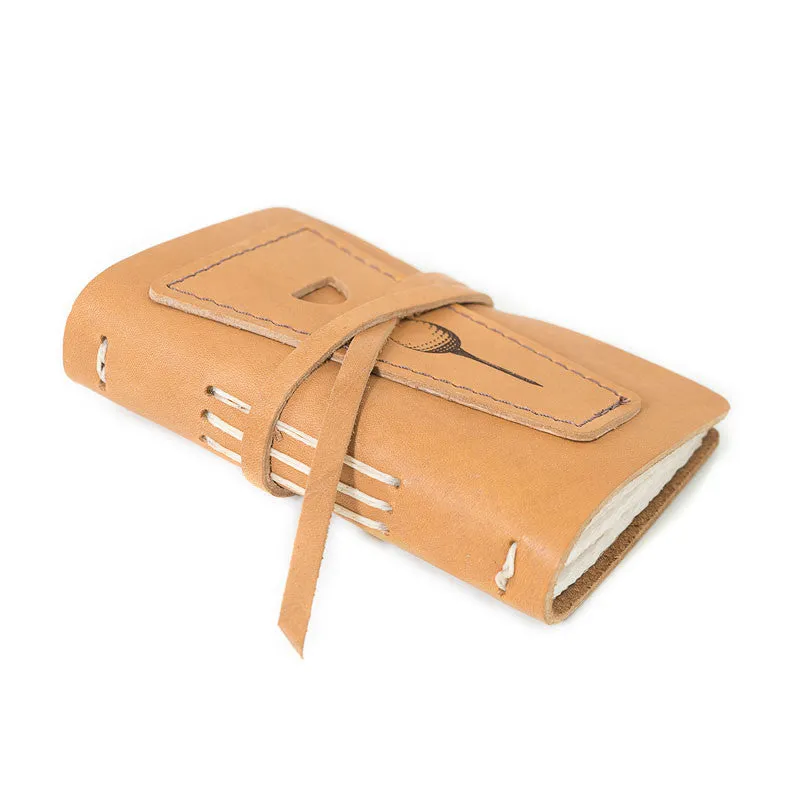 Multi-Colored Leather Golf Scorecard Holder