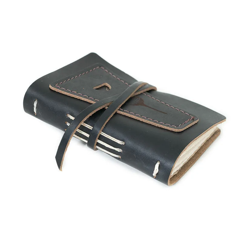 Multi-Colored Leather Golf Scorecard Holder