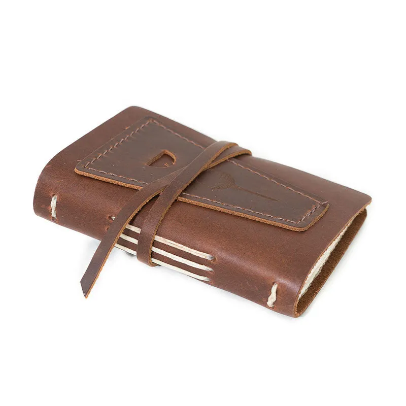 Multi-Colored Leather Golf Scorecard Holder