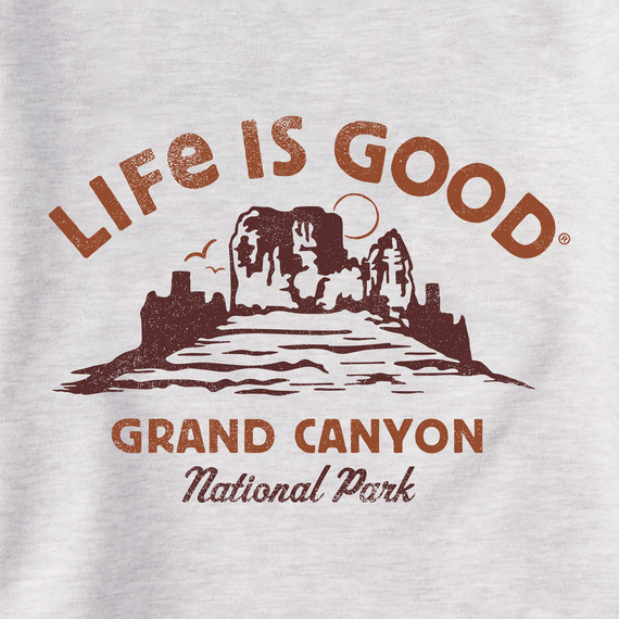 Grand Canyon Postcard Scene Fleece Hoodie