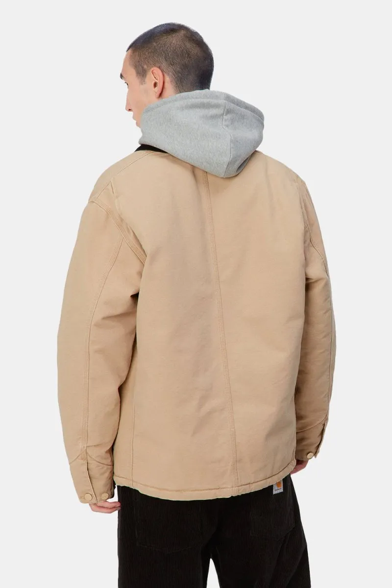 Carhartt WIP Original Chore Coat in Dusty Hamilton Brown