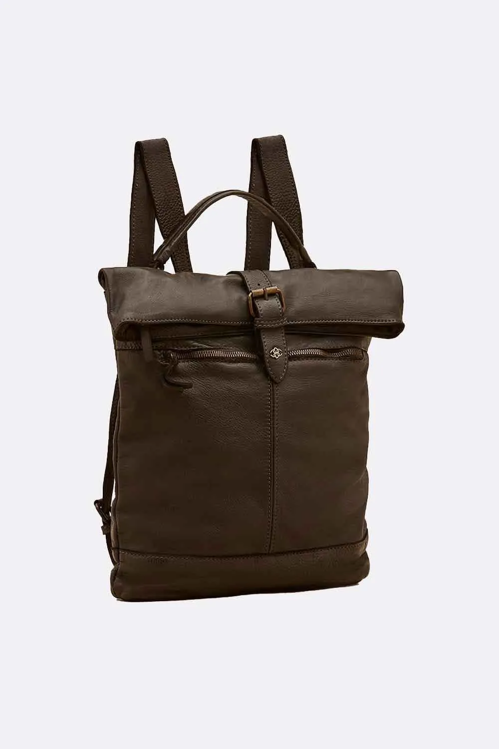 Elegant Grosseto Leather Backpack