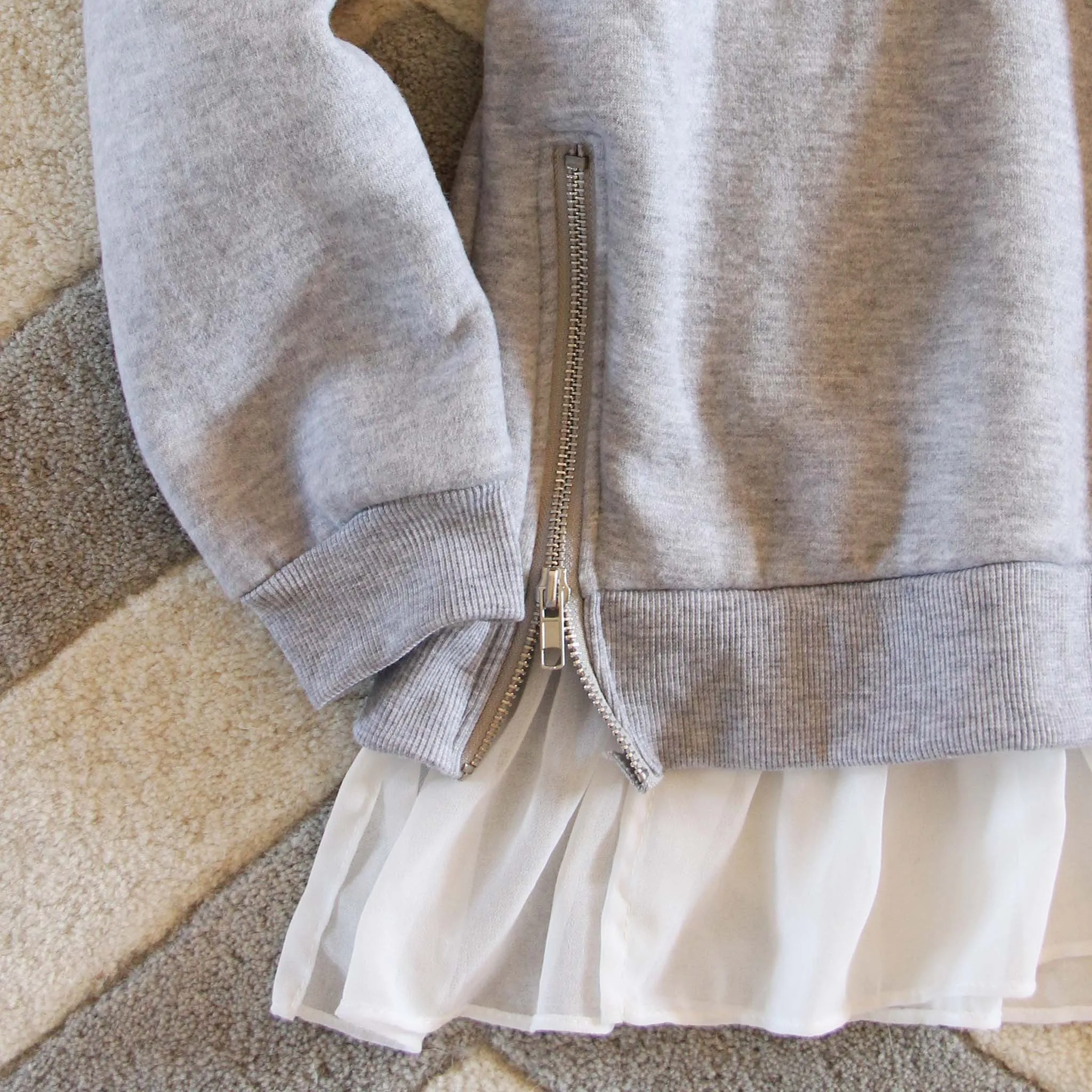 Heathered Fleece Hoodie