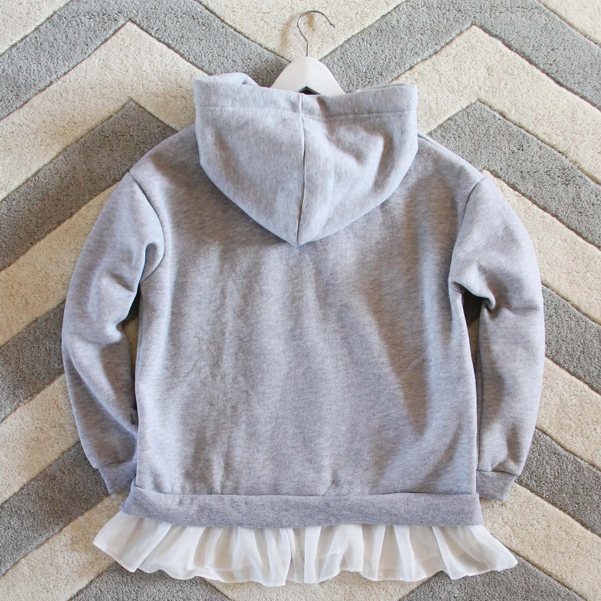 Heathered Fleece Hoodie