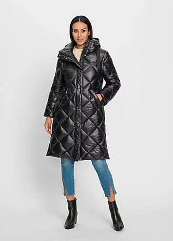 Heine Convertible Quilted Coat | Kaleidoscope