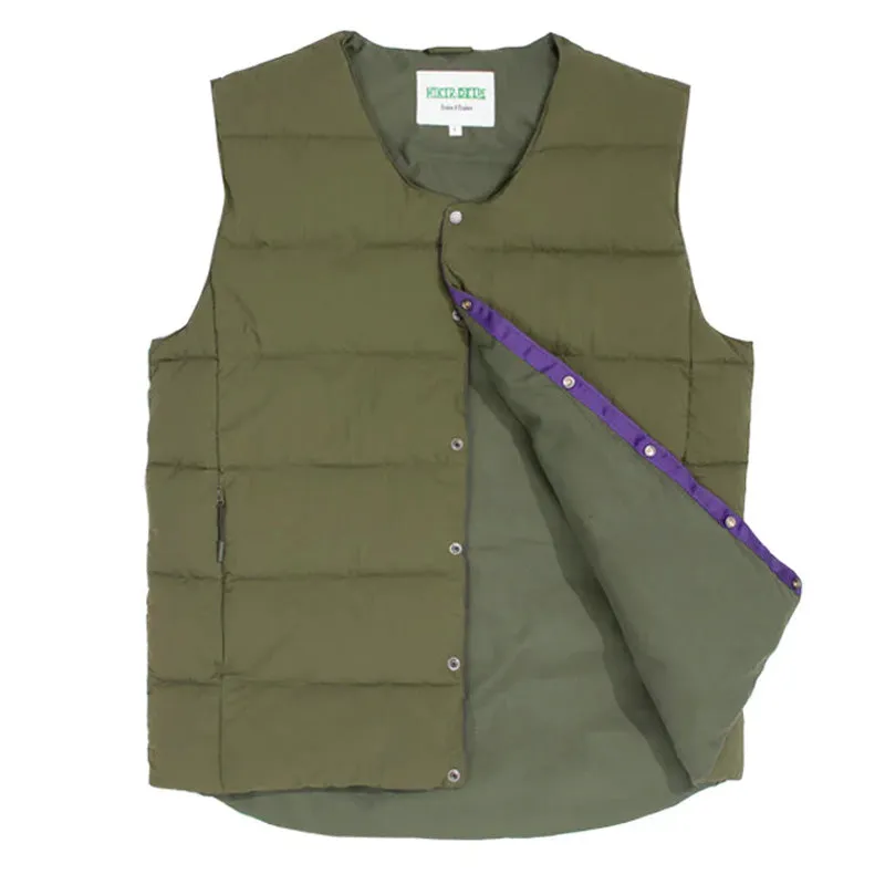 Hikerdelic Khaki Quilted Vest