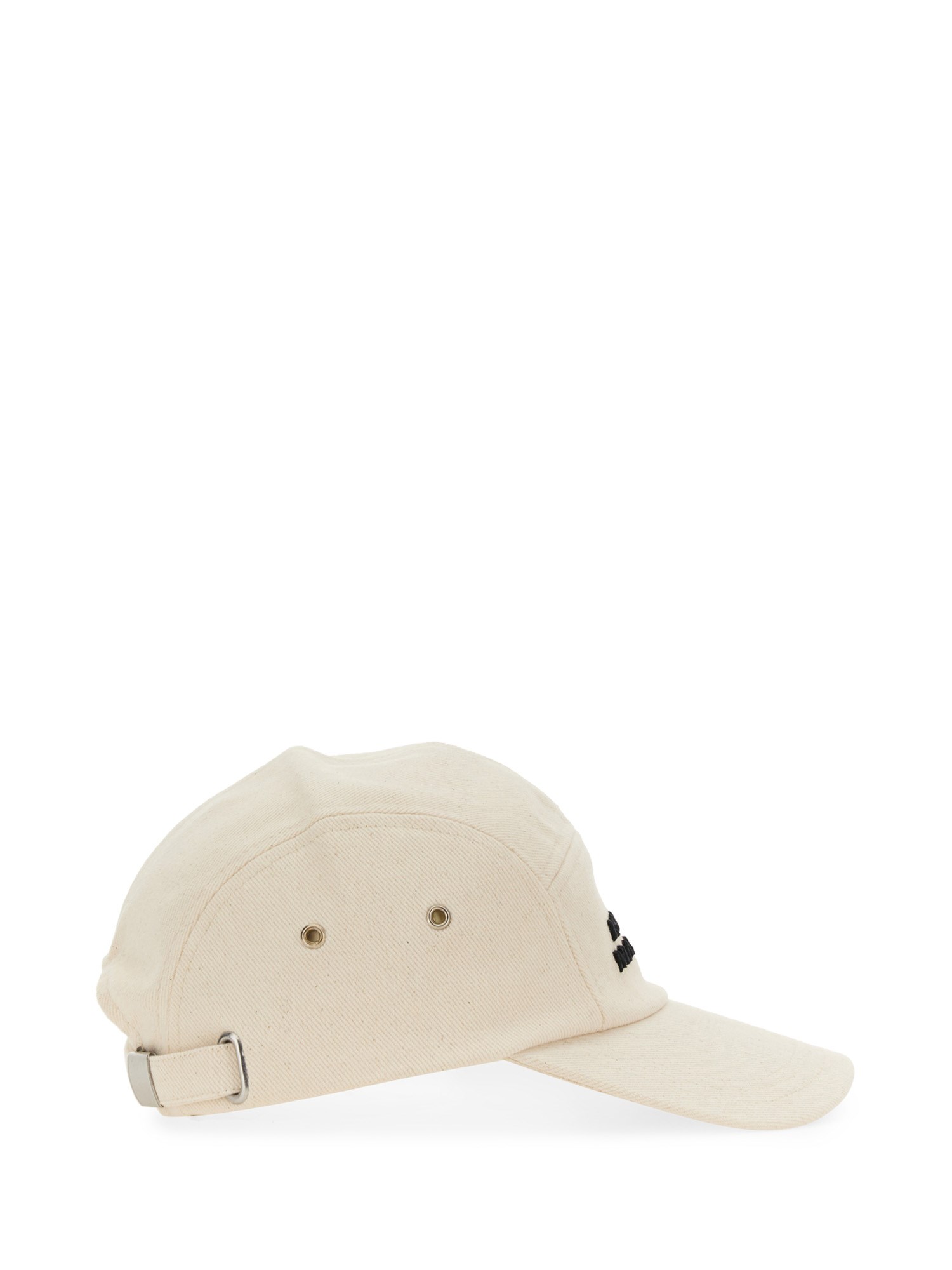 Isabel Marant Logo Cotton Canvas Hat