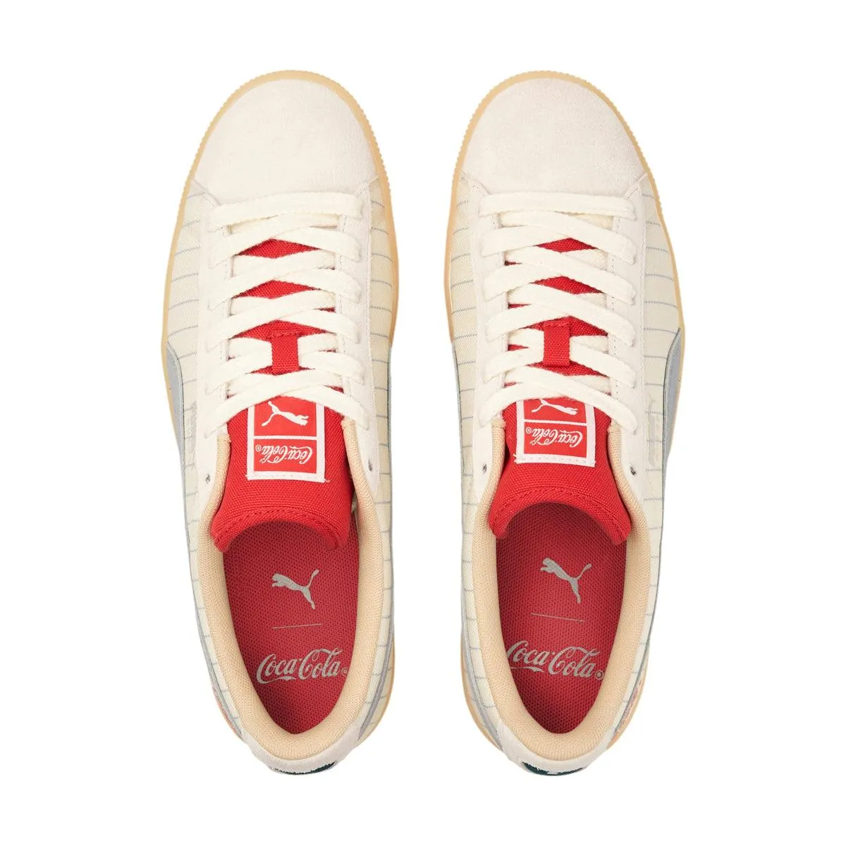 Coca-Cola 'Ivory Glow Slate' Suede Shoes