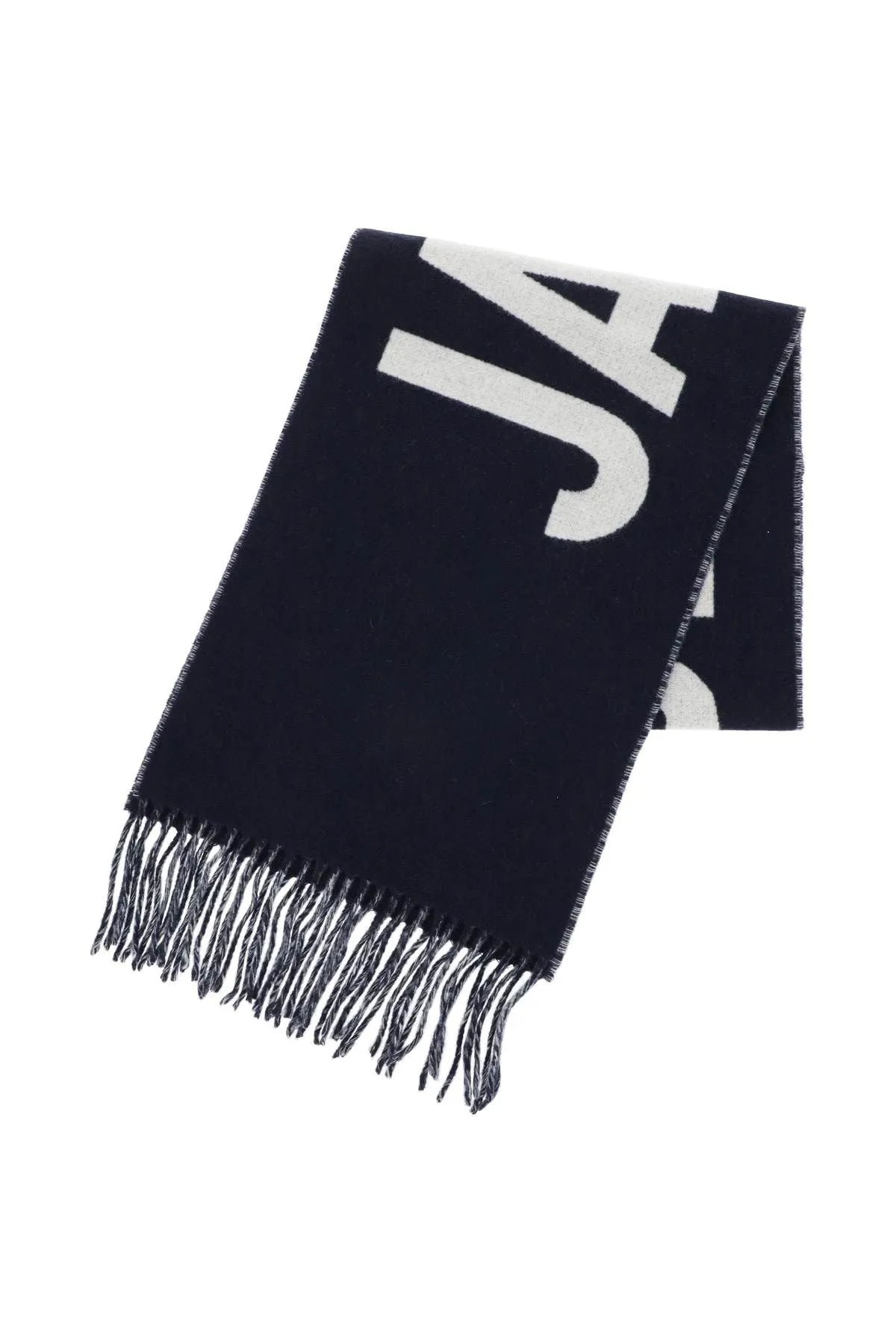 Jacquemus Logo Wool Scarf