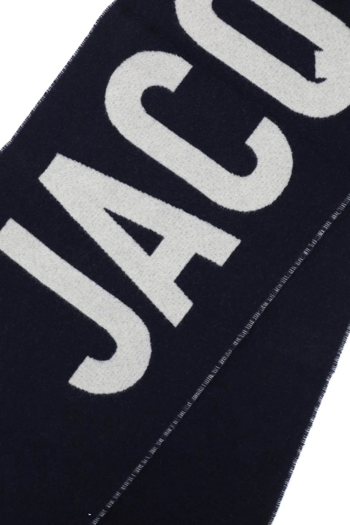 Jacquemus Logo Wool Scarf