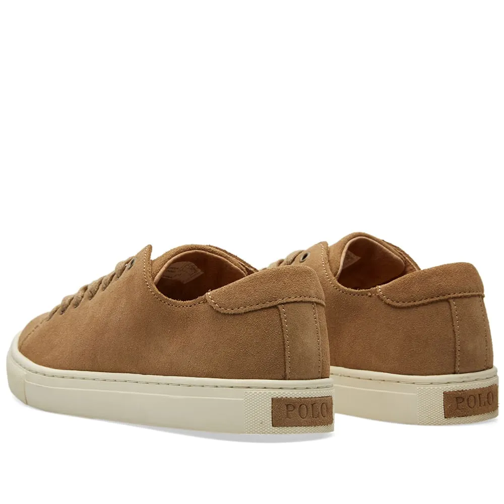 Jermain Sneaker in Dark Tan Suede