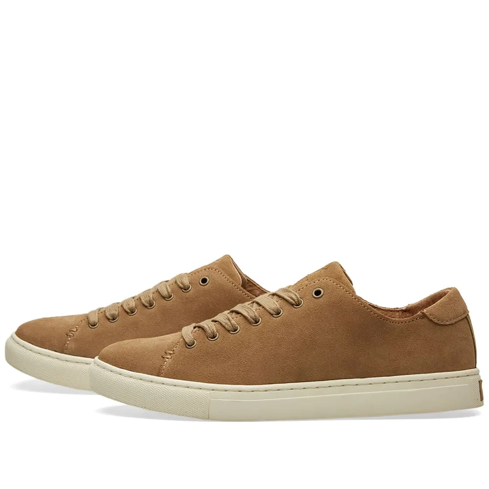 Jermain Sneaker in Dark Tan Suede