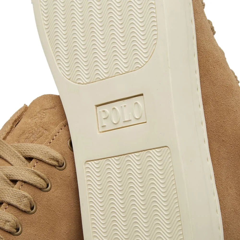 Jermain Sneaker in Dark Tan Suede