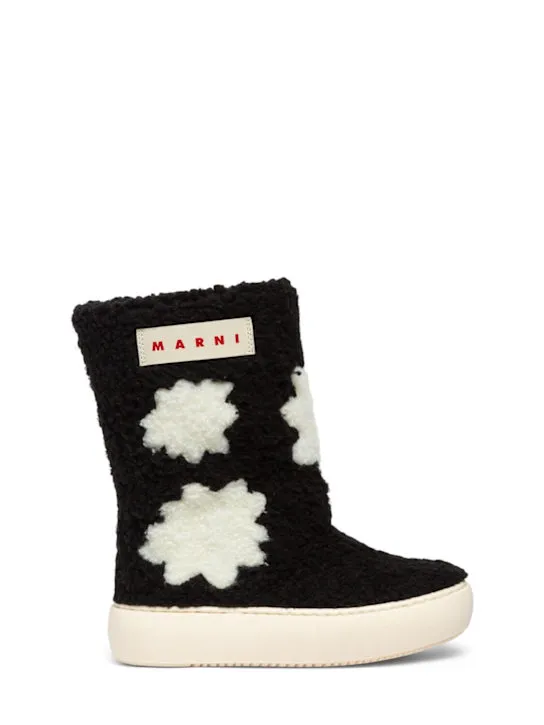 Junior Winter Boots with Logo