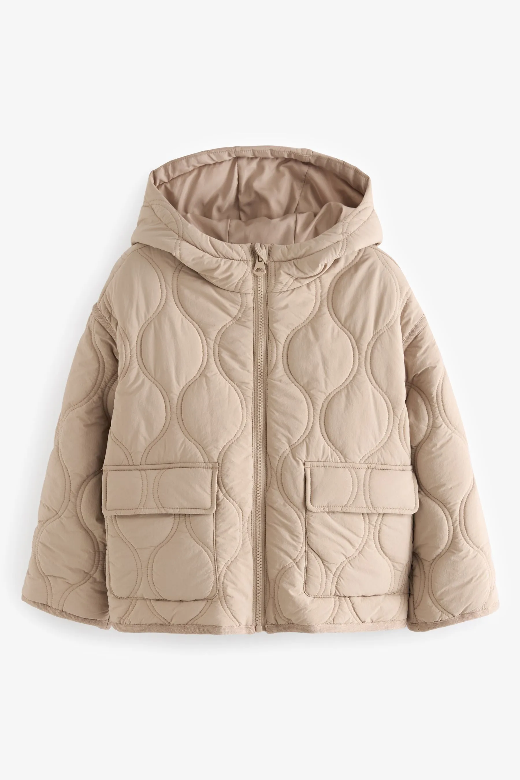 Onion Quilted Padded Coat (3-12 years)