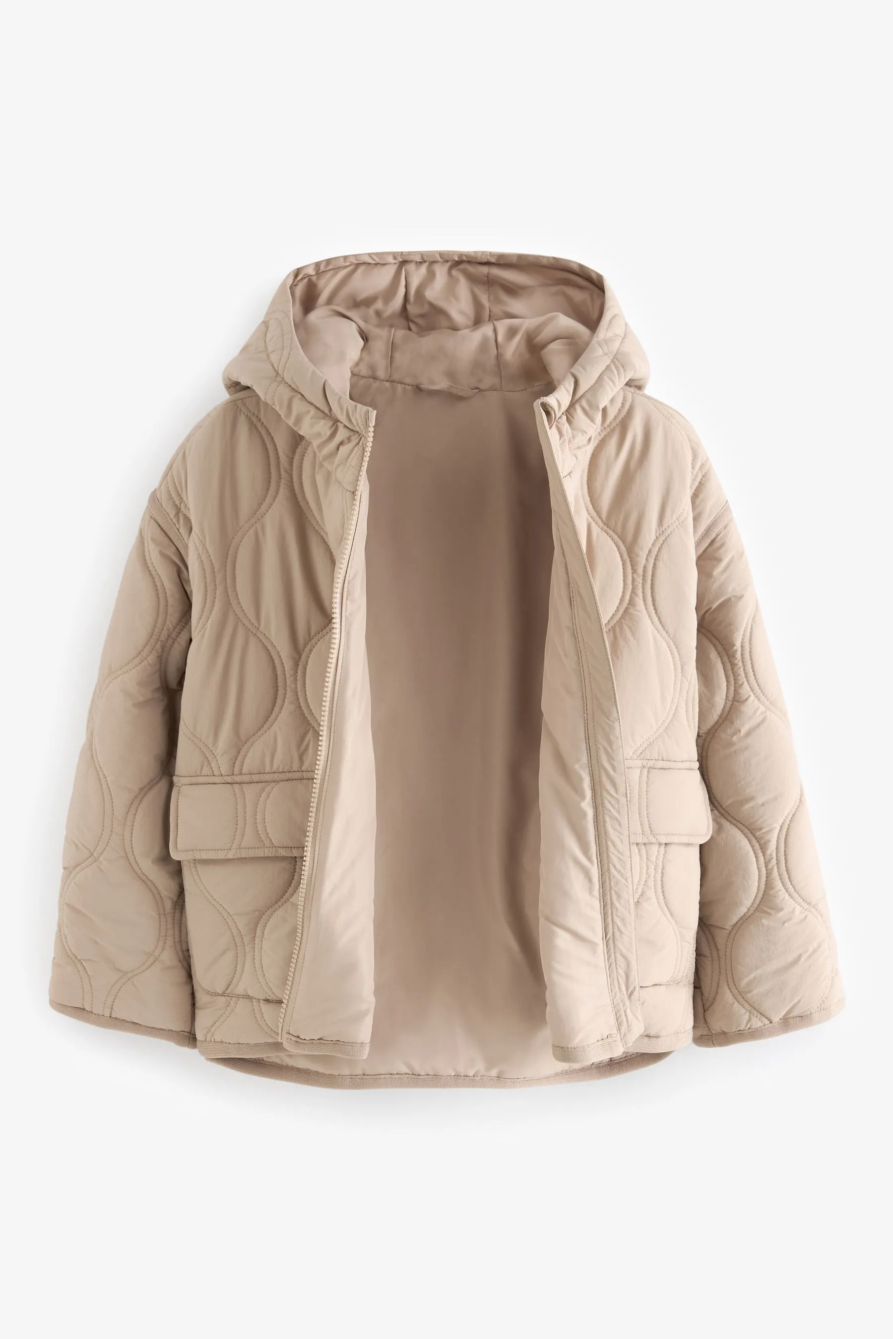 Onion Quilted Padded Coat (3-12 years)