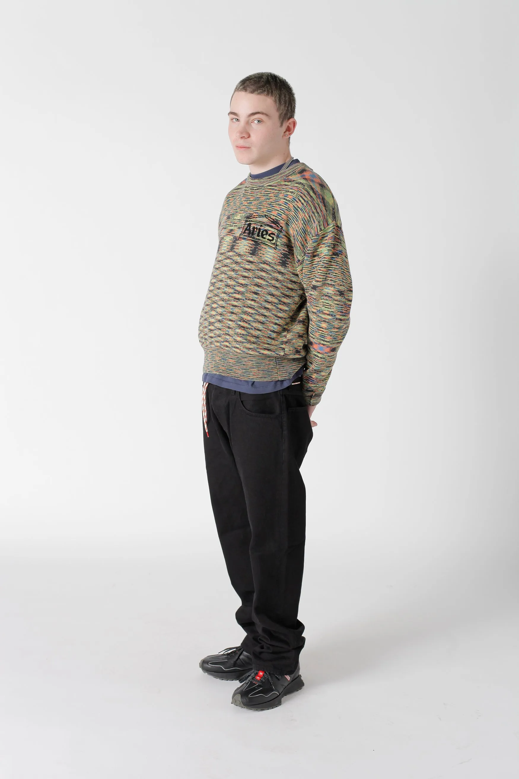 Magic Eye Temple Knit Sweater,