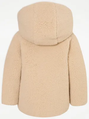 Kids Borg Hooded Reversible Quilted Coat at George ASDA