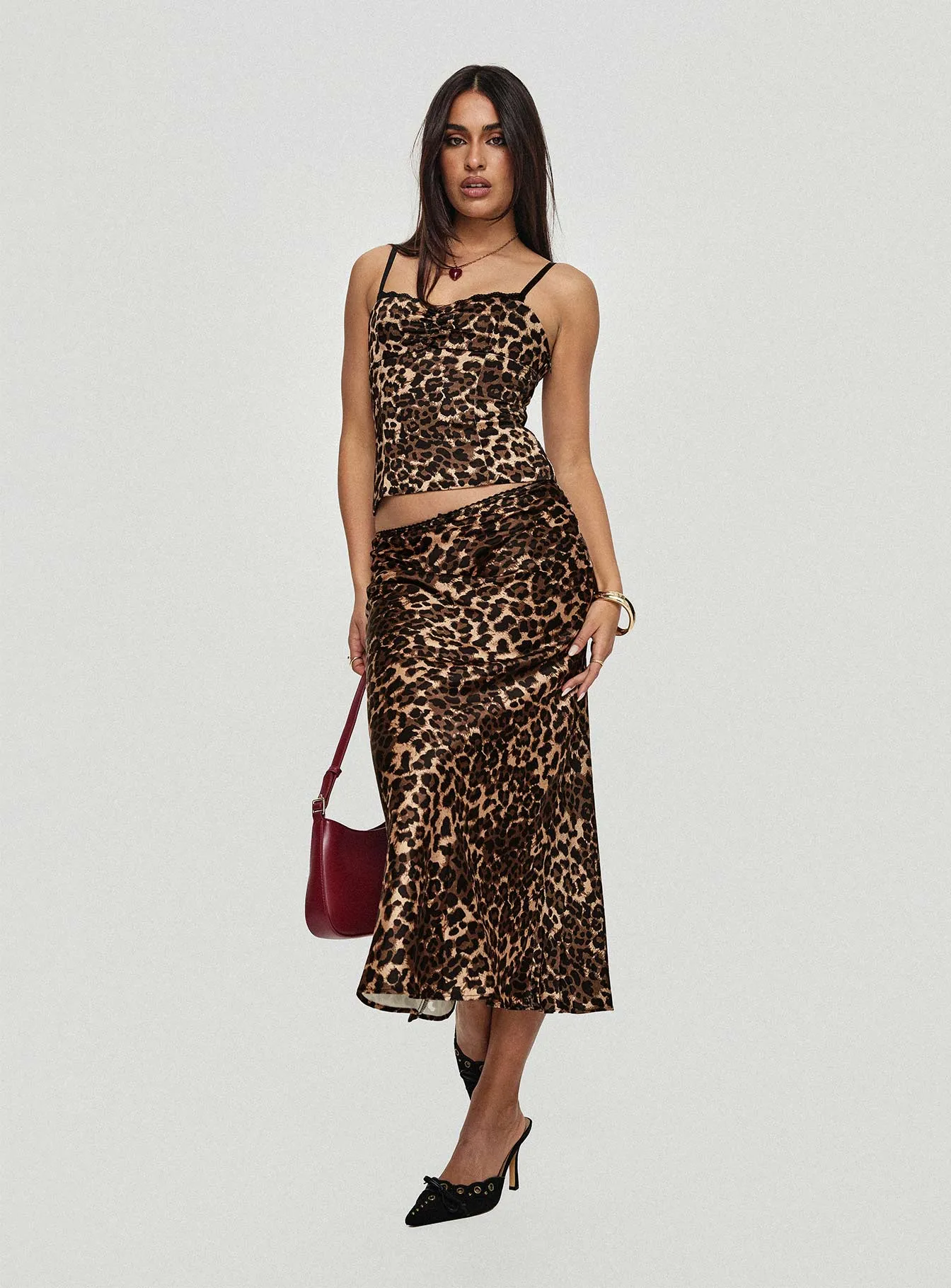 Leopard Cami Top Enigmatic