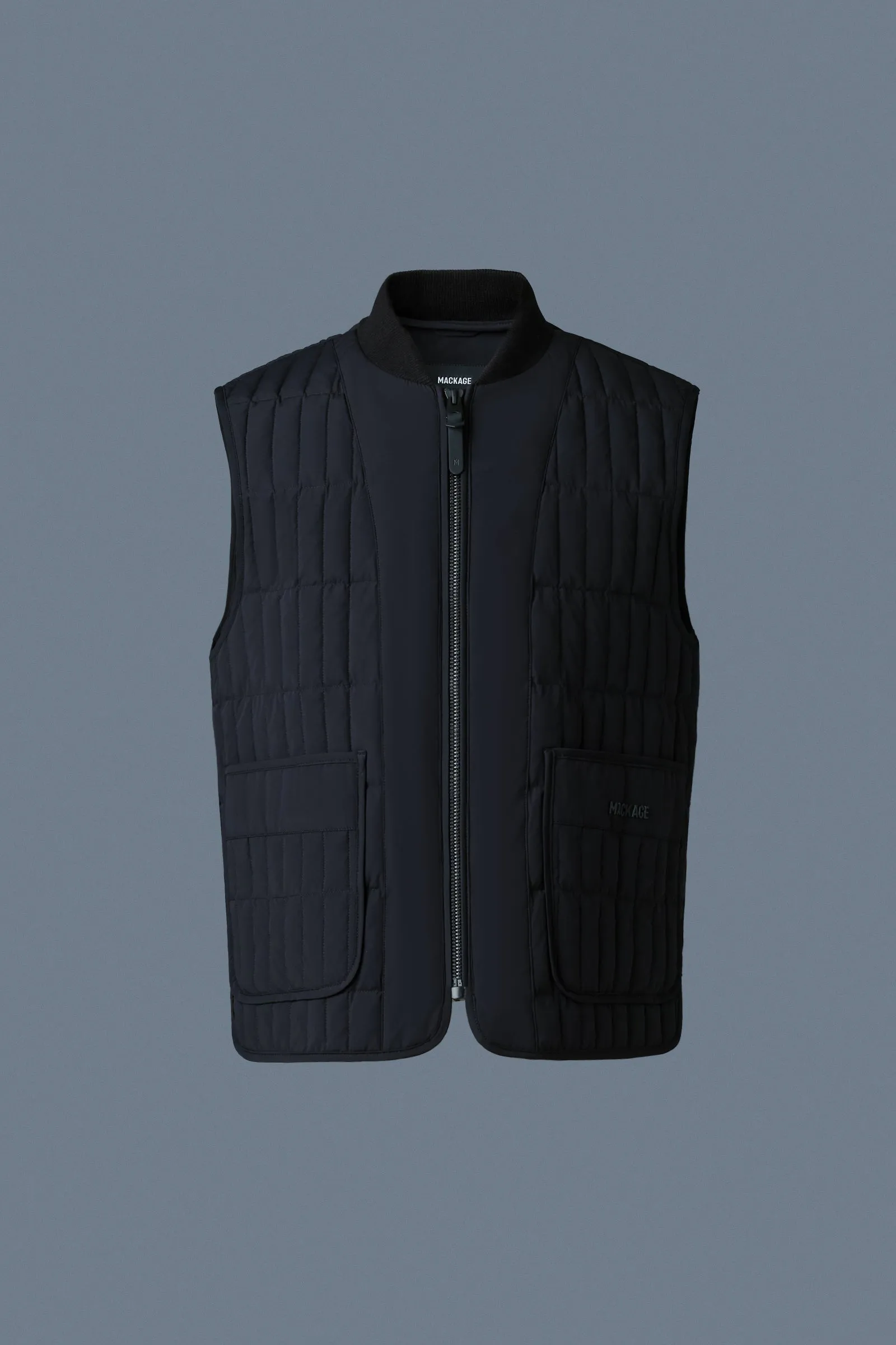 LEVI Light Down Vertical Quilted Vest