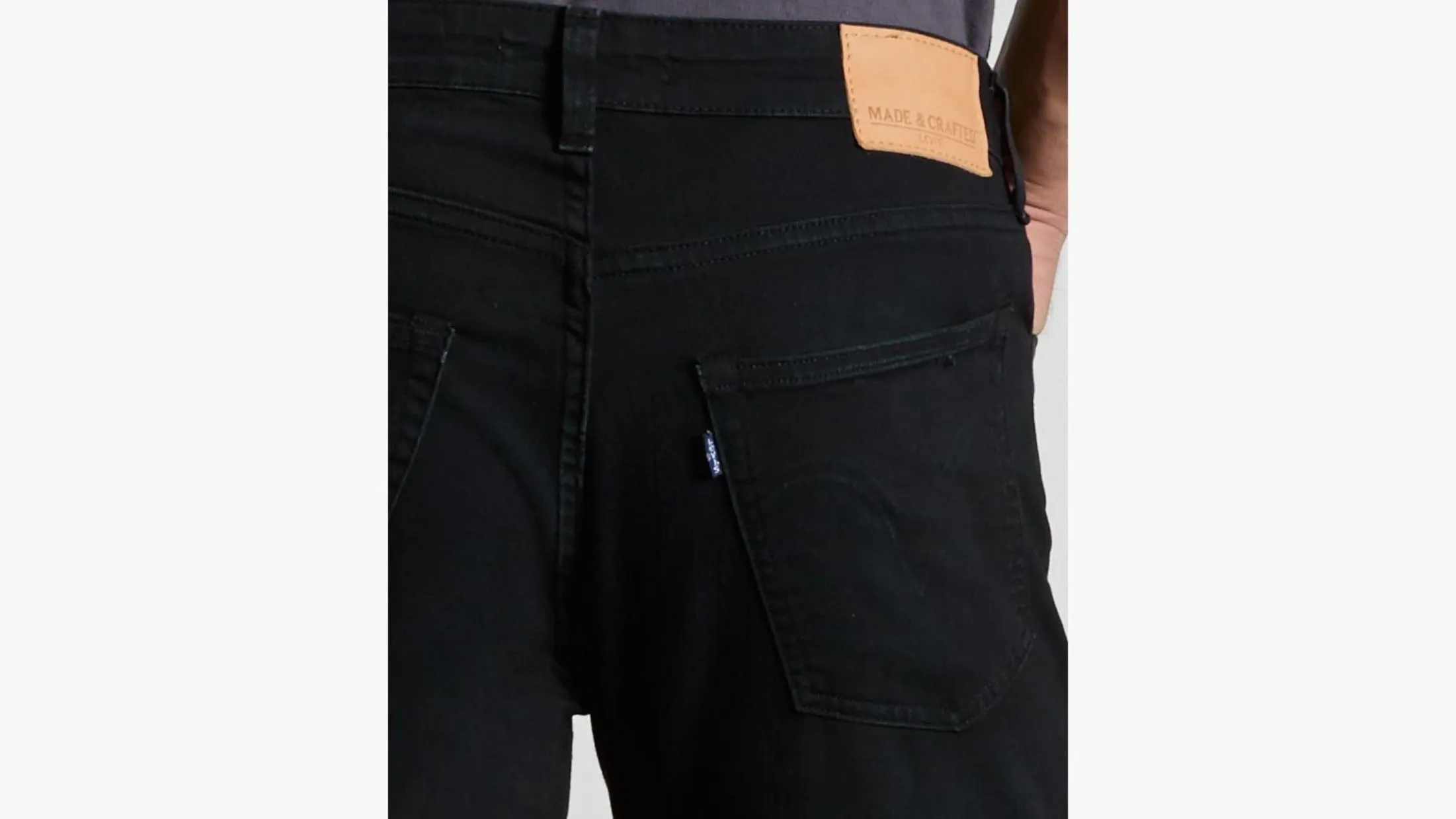 Men's Levi's Tack Slim Jeans in Black Lagoon