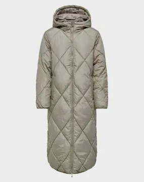 Long Quilted Coat by ONLNEWTAMARA