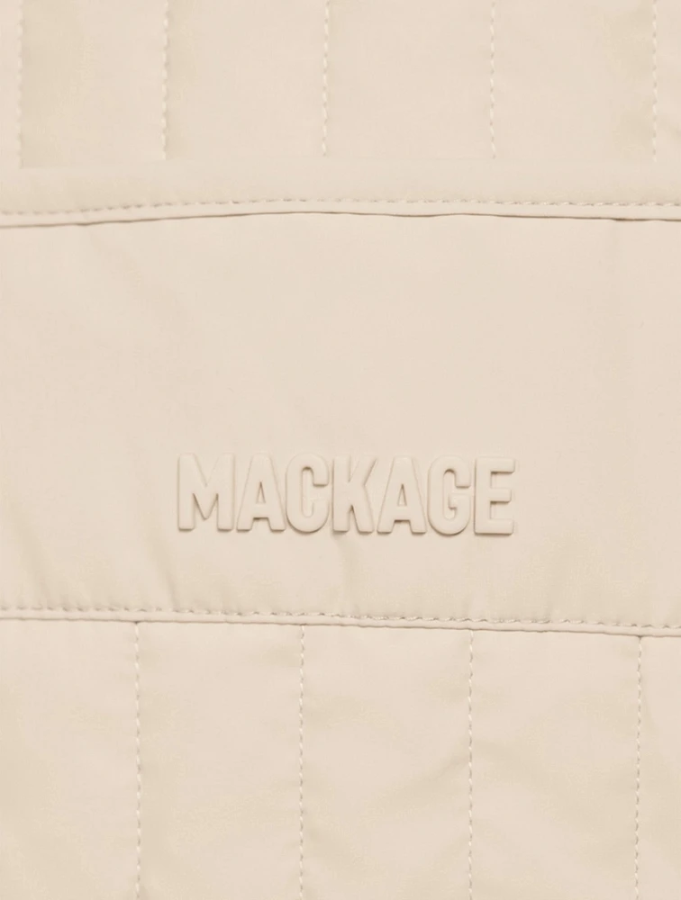 MACKAGE Levi Light Vertical Down Quilted Vest