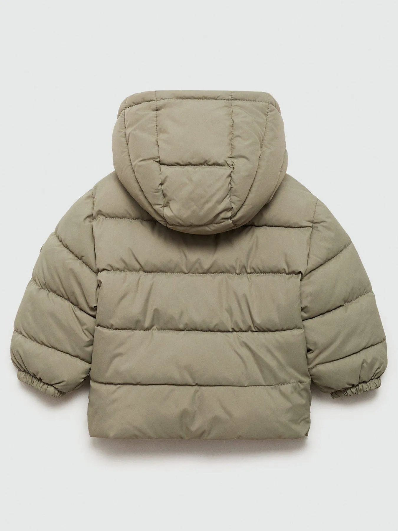 Mango Younger Boys Khaki Toggle Padded Coat