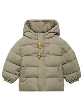 Mango Younger Boys Khaki Toggle Padded Coat