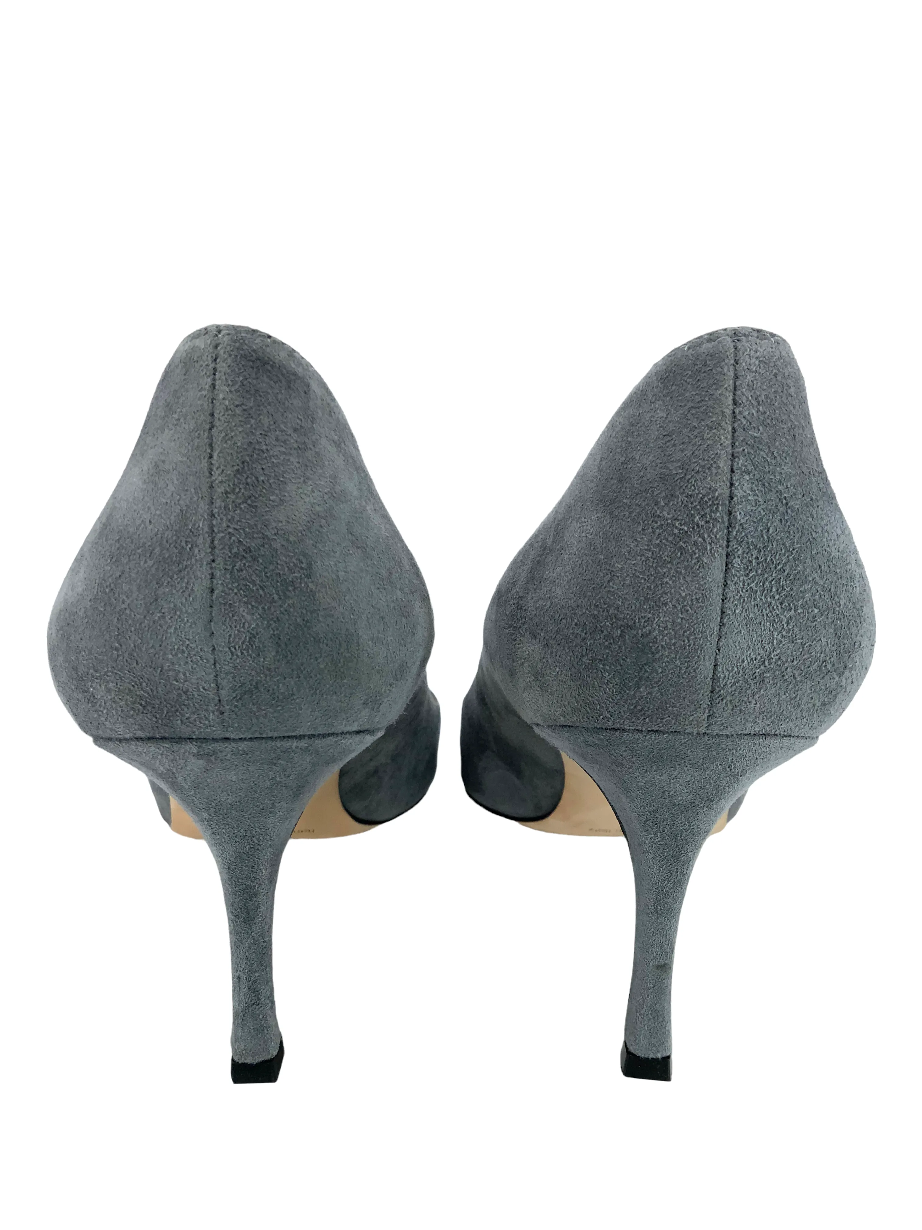 Manolo Blahnik BB 70mm Suede Pumps in Size 8.5