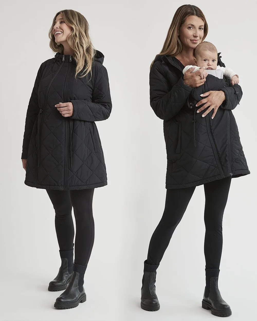 Maternity Quilted Coat