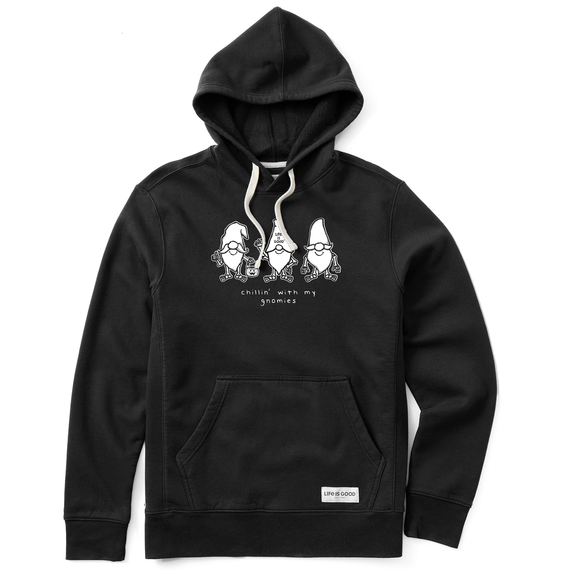 Men's Chillin' with My Gnomies Halloween Simply True Fleece Hoodie