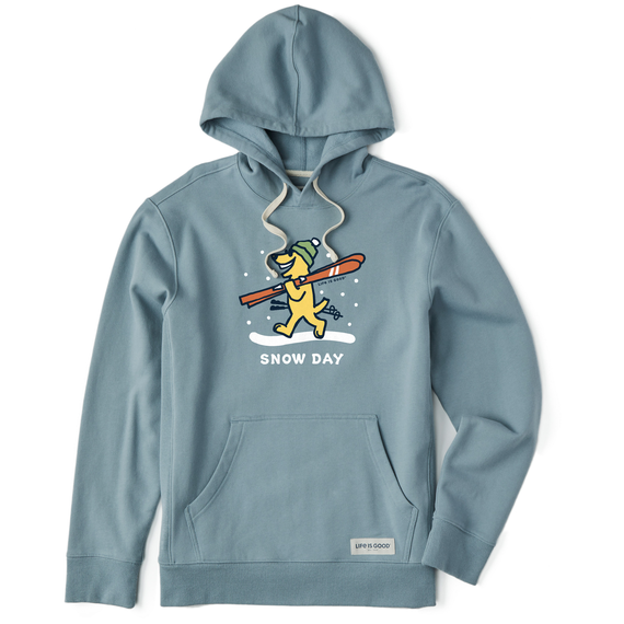 Men's Rocket Ski Snow Day Simply True Fleece Hoodie