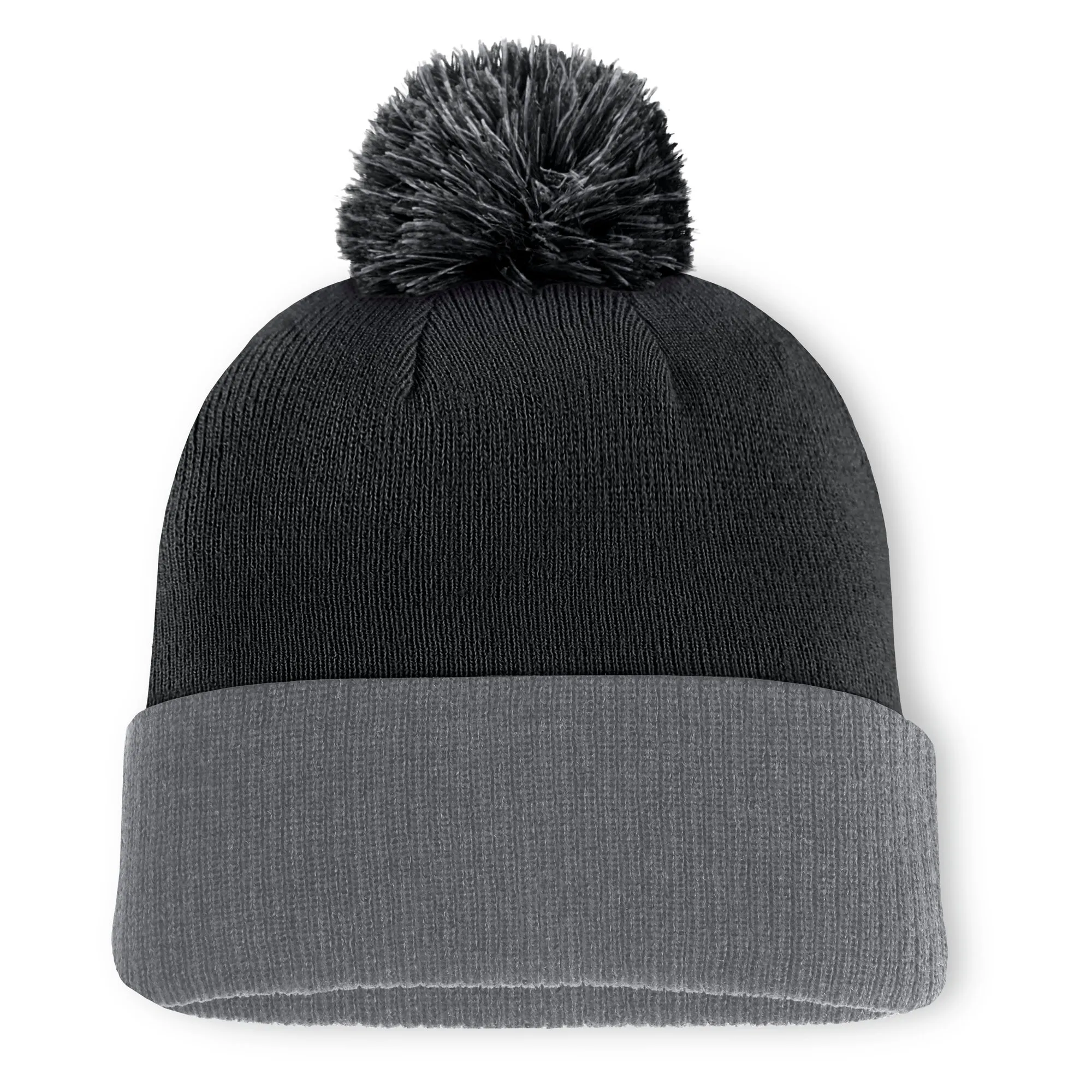 Men's Buffalo Sabres Black Cuffed Knit Hat with Pom