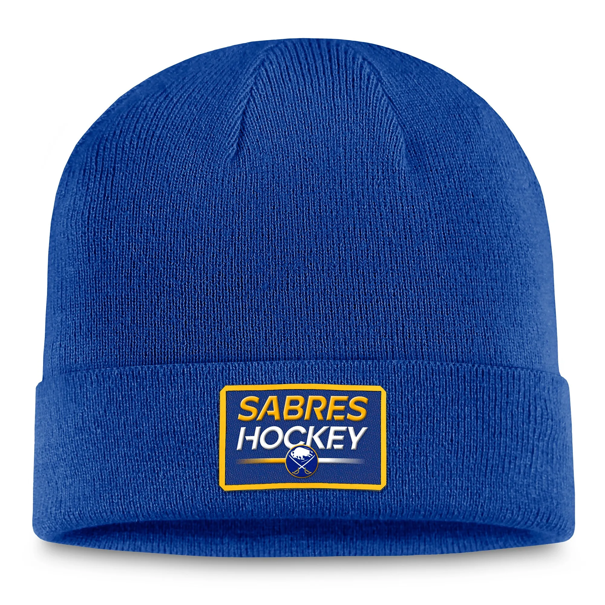 Royal Blue Fanatics Buffalo Sabres Pro Knit Hat for Men