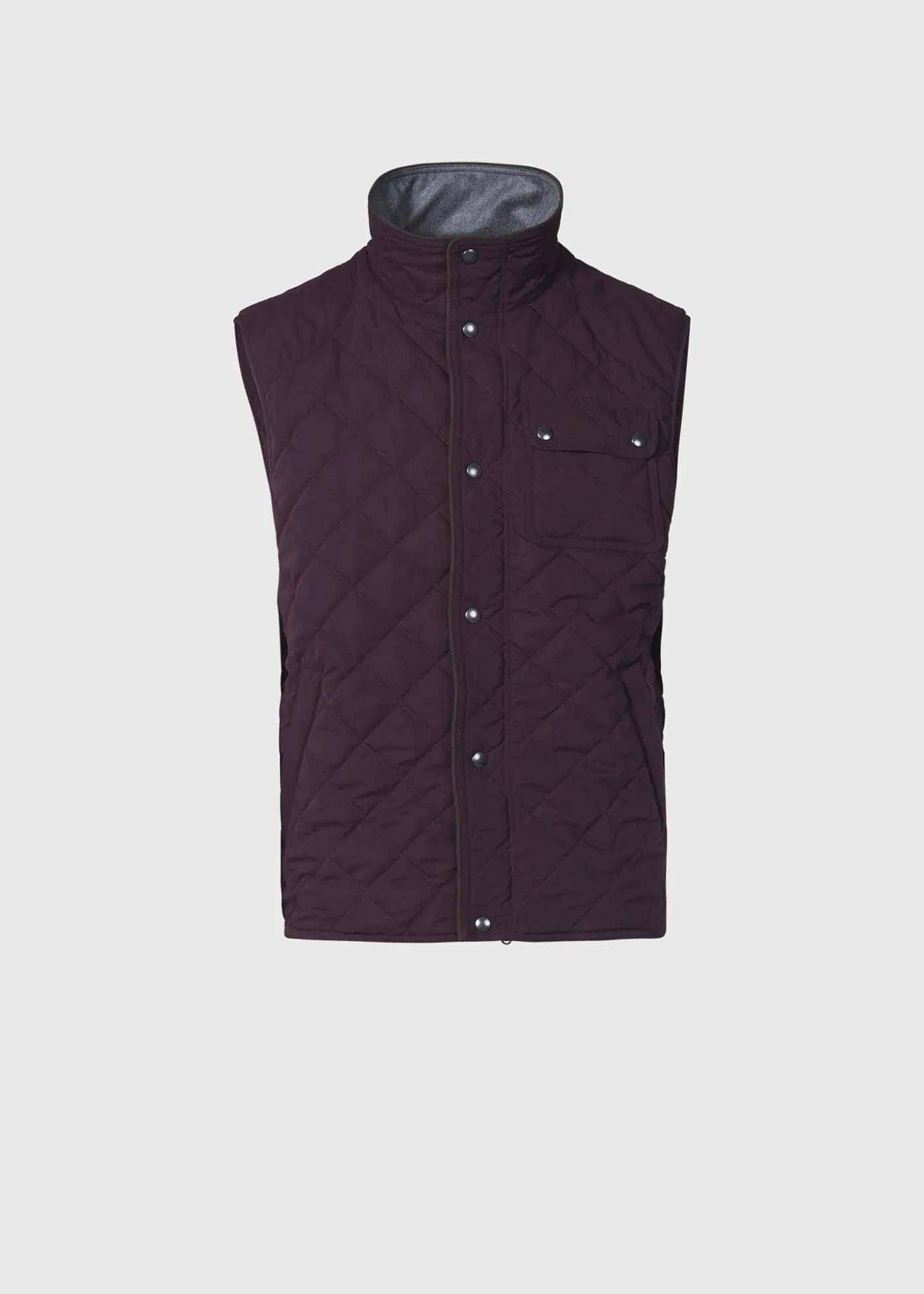 Men's Diamond Quilted Vest