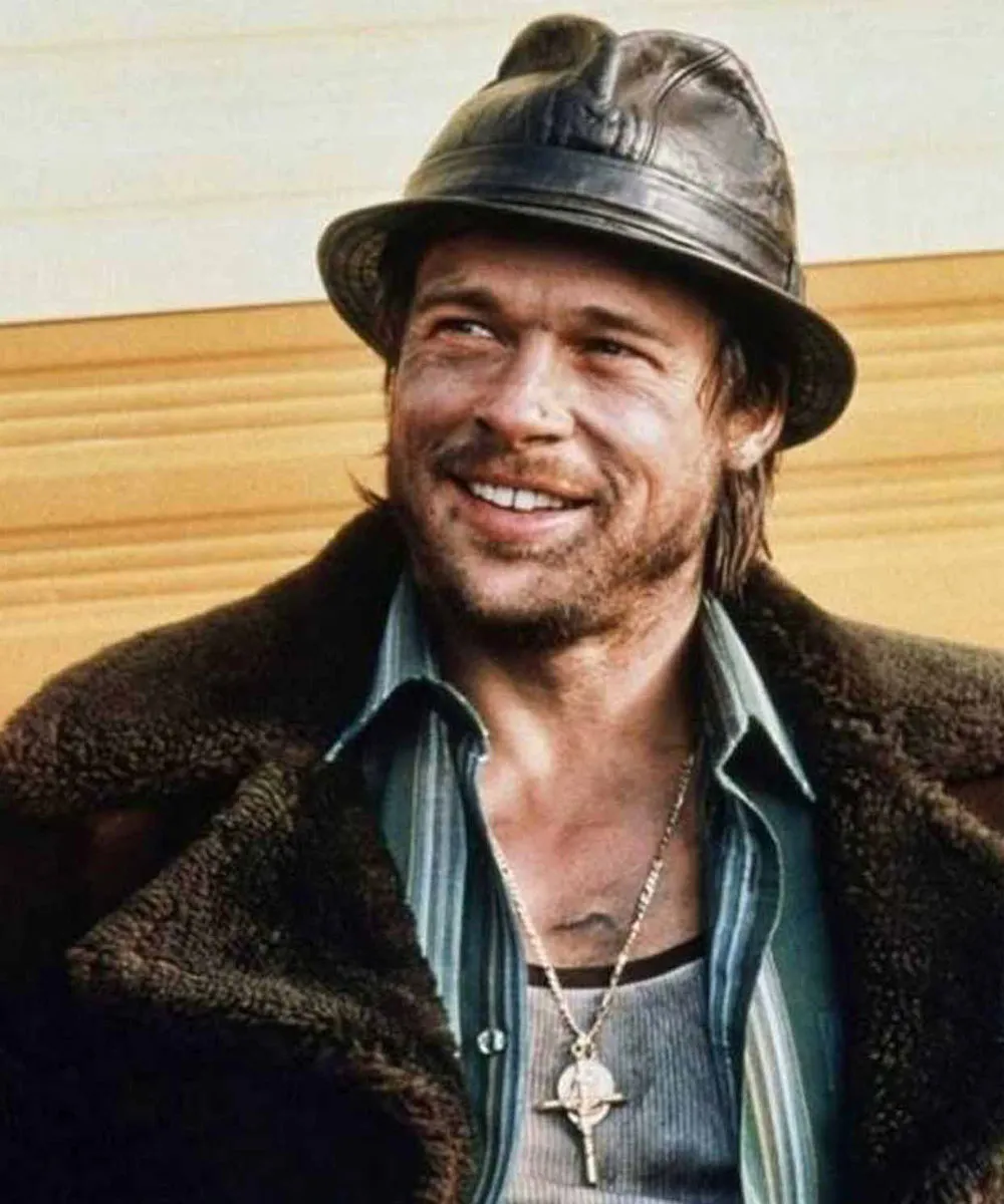 Shearling Coat as Worn by Brad Pitt in Snatch