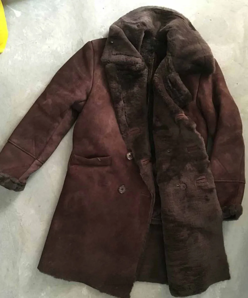 Shearling Coat as Worn by Brad Pitt in Snatch