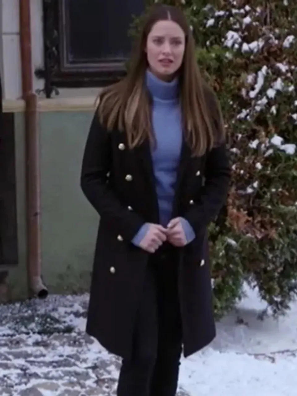 Merritt Patterson Royal Winter Wool Coat