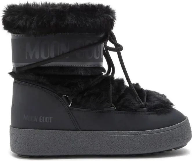 Black Moon Boot LTrack Faux-Fur Boots