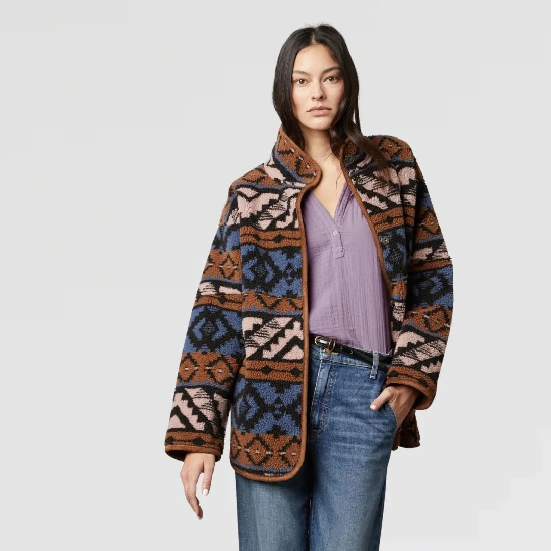 Multi Laila Sherpa Coat