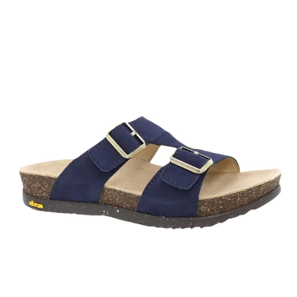 Navy Suede Dayna Sandal for Women by Dansko