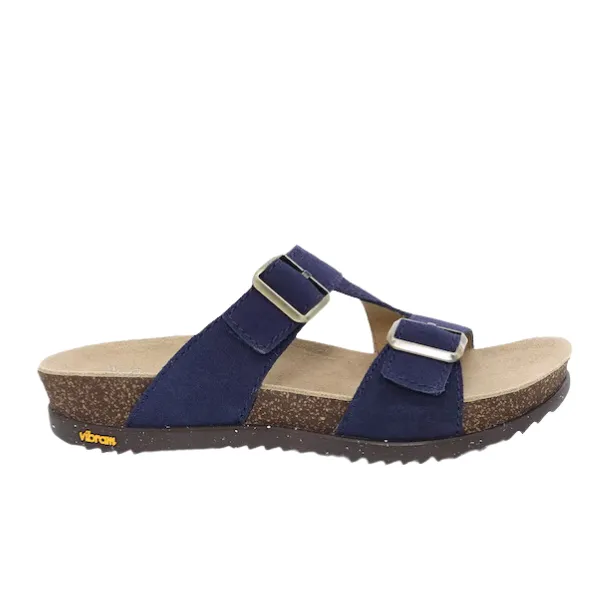 Navy Suede Dayna Sandal for Women by Dansko