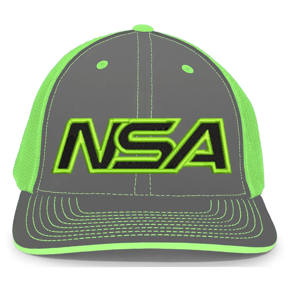 NSA Outline Series Flex Fit Hat 404M